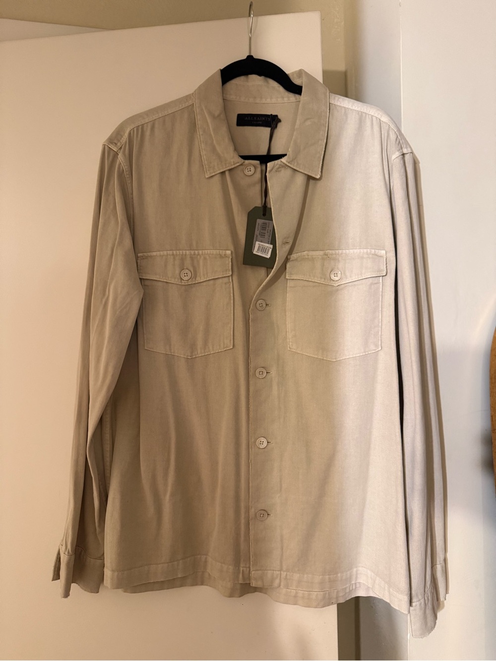All Saints Spotter Slim Fit Overshirt
